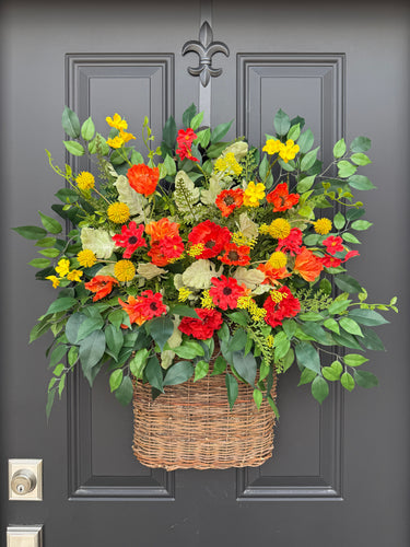 Fall Baskets & Buckets