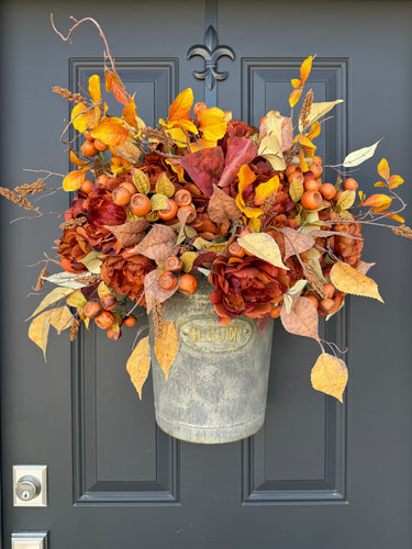 Fall Baskets & Buckets