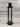 Tall Black Metal & Glass Candle Lantern