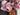 Fall Pink Mum Basket with Purple Leaves and Orange Ribbon – Front Door Décor - TwoInspireYou