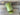 Green Glass Vase for Christmas Decorating - TwoInspireYou