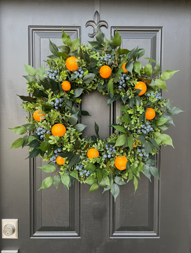 Fruitful Summer Wreath - TwoInspireYou