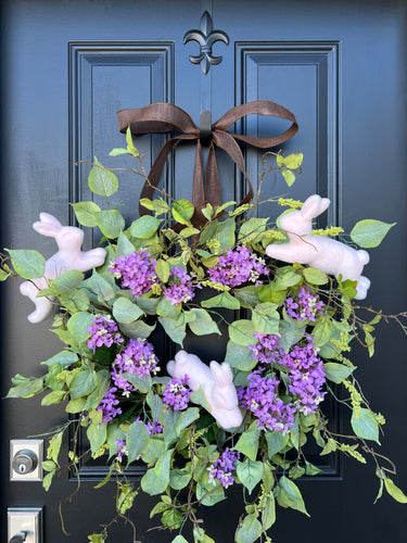 Hoppy Home Lavender Lilac Wreath - TwoInspireYou