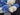 Blue and White Hydrangea Door Basket with Ribbon Accent - TwoInspireYou