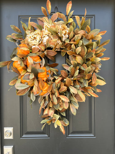 Abundance of Blessings Fall Wreath - TwoInspireYou
