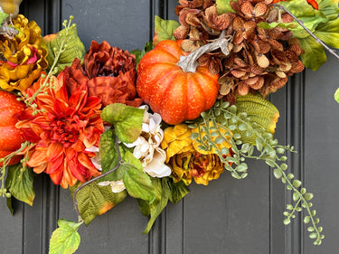 The Great Pumpkin Wreath - TwoInspireYou