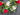 Americana Wreath with Geraniums, Blueberries, Magnolia and Fern - TwoInspireYou