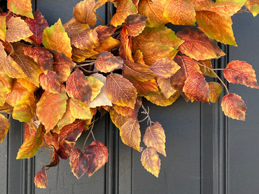 Fall Foliage Wreath - TwoInspireYou