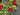 Summer Red Geranium Wreath with Magnolia and Fern - TwoInspireYou