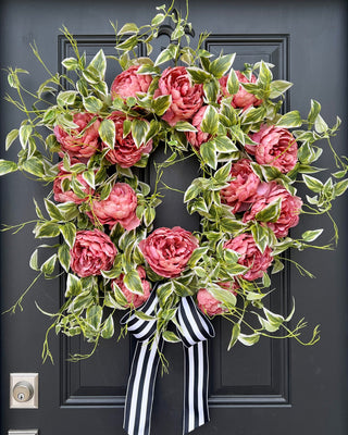 Spring Peony Wreaths