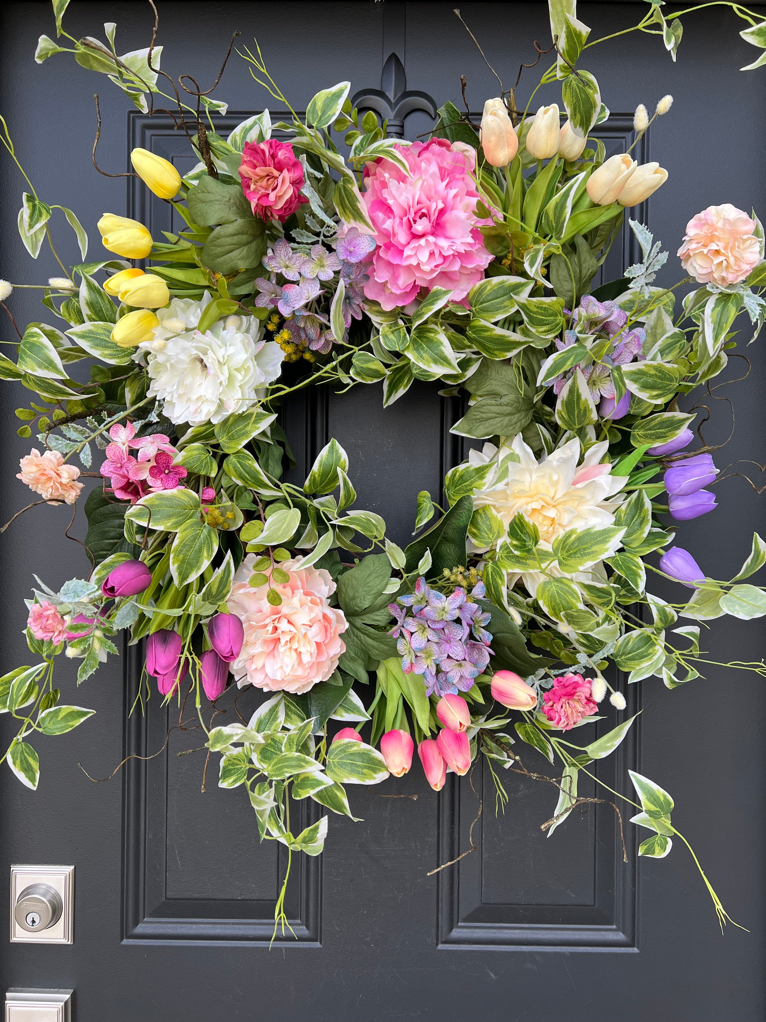 Spring Tulip Wreaths