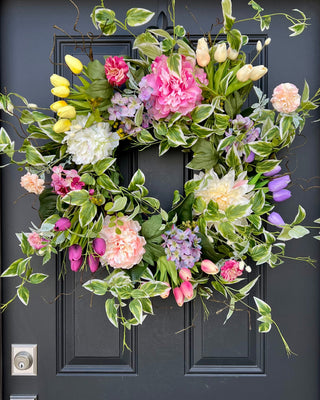 Spring Tulip Wreaths