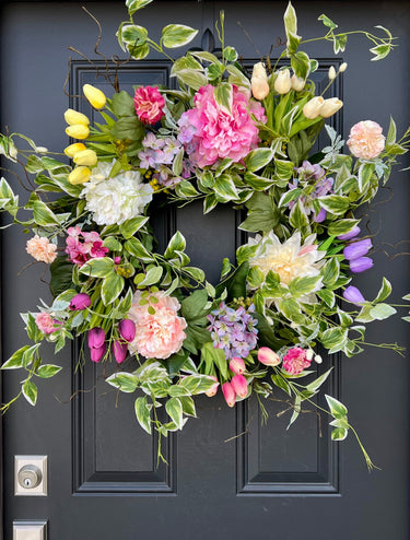 Spring Tulip Wreaths