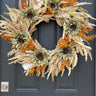 Farmhouse Fall Gatherings Wreath - TwoInspireYou