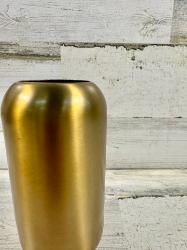 Antique Brass Metal Vase | Modern Gold Decorative Vase