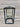 Black Metal Framed Glass Bottle Vase