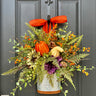 Autumn's Harvest Bucket Wreath - TwoInspireYou