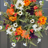 Fall Sunflower Wreath with Black-Eyed Susan - TwoInspireYou