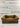 Rustic Wood Storage Bin with Curved Front