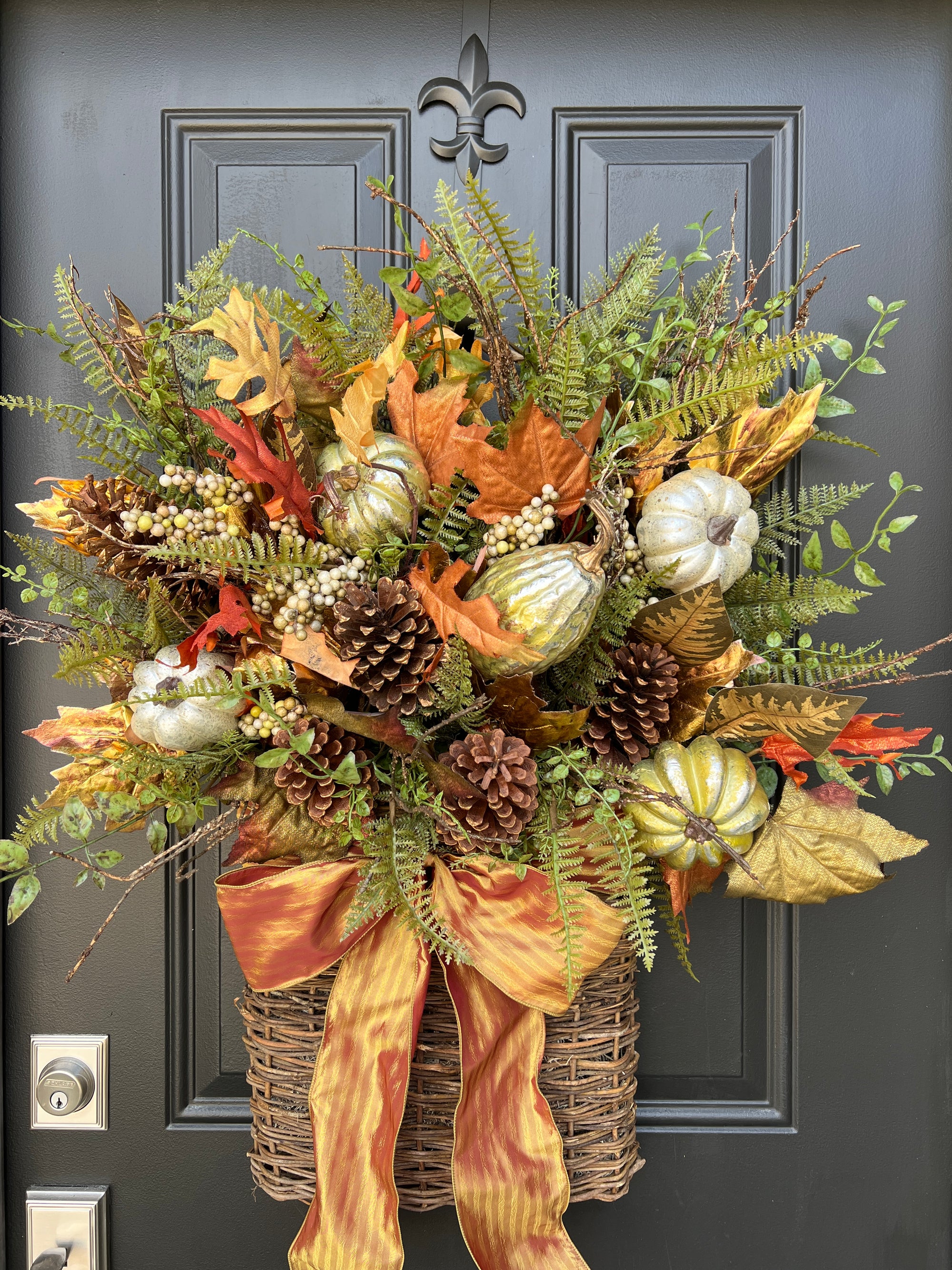 Harvest Basket Door Hanger - Twoinspireyou