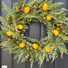 Large Yellow Lemon Wreath for Year-Round - TwoInspireYou