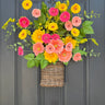 Colorful Gerbera Daisy Basket - TwoInspireYou
