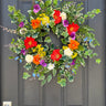 Summer Glory - Multi Colored Summer Wreath - TwoInspireYou