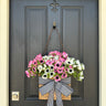 Pink and White Anemone Basket - TwoInspireYou