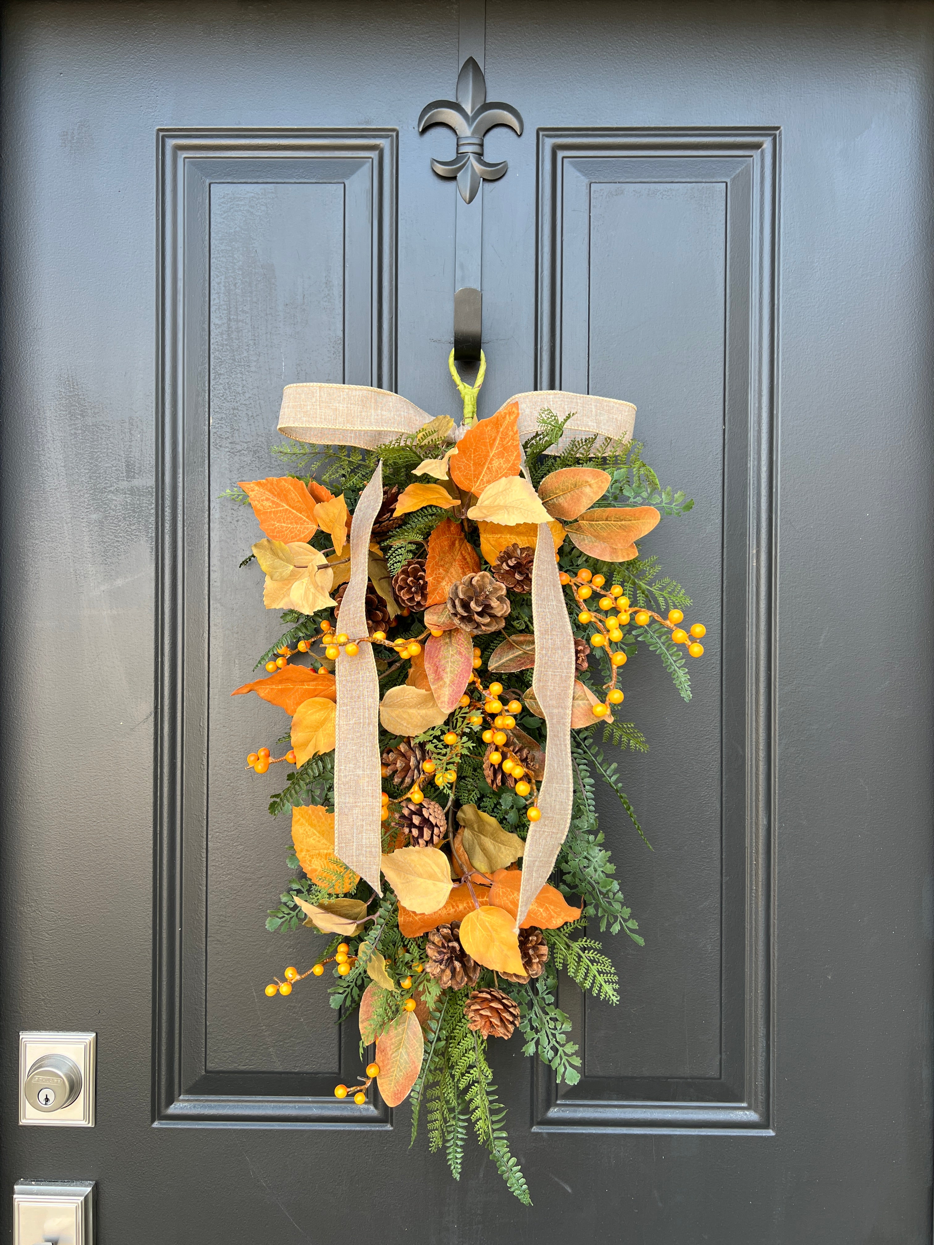 Vermont in the Fall Cascade Wreath