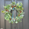 Evergreen Winter Woodland Wreath - TwoInspireYou