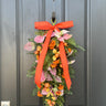 Soft Sunrise Autumn Cascade Swag Wreath - TwoInspireYou