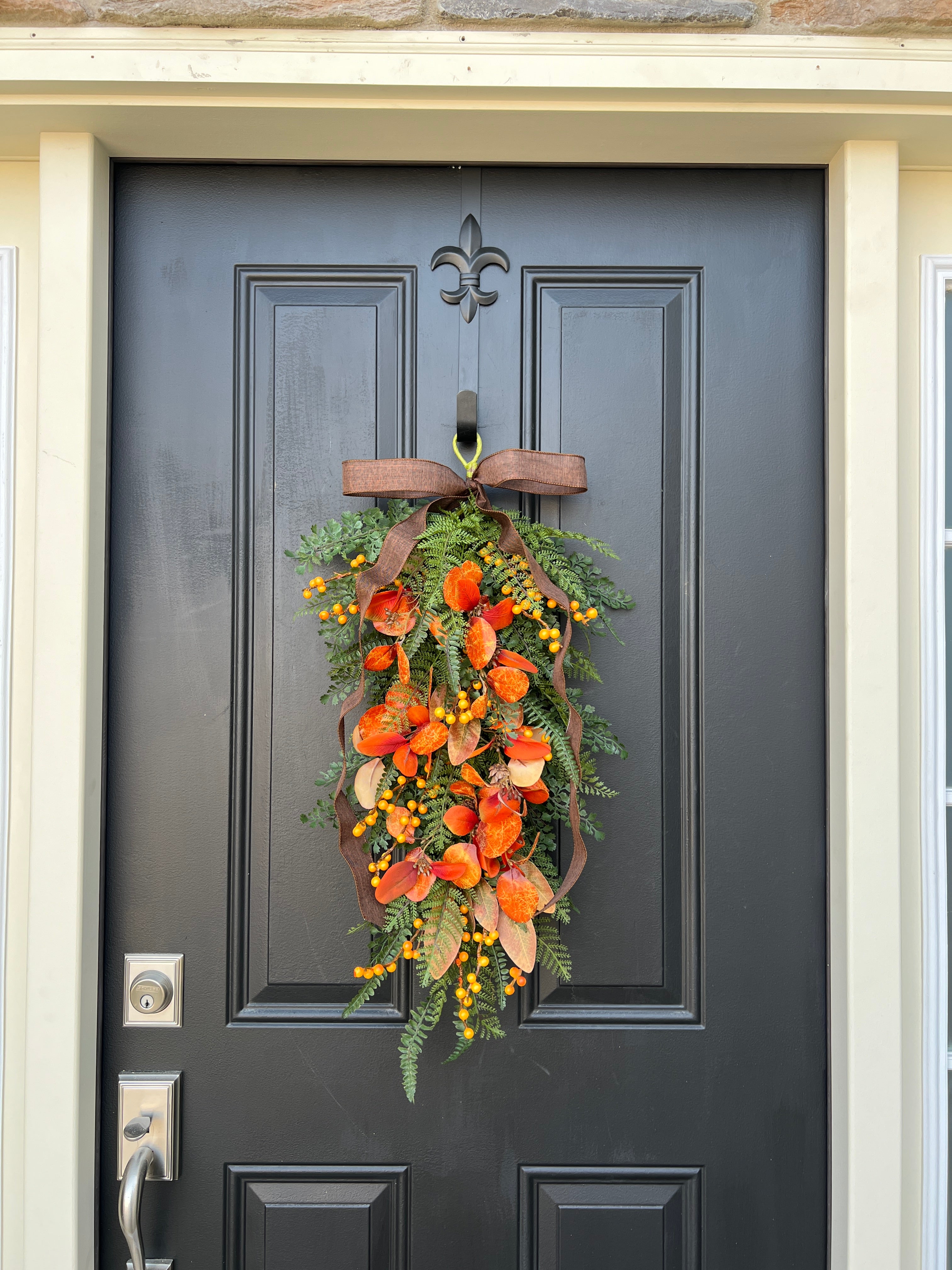 Golden Sunset Autumn Cascade Swag - TwoInspireYou