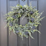 Frosted Blueberry Winter Wreath - TwoInspireYou