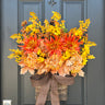 Autumn Medley Basket Wreath - TwoInspireYou