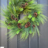 Holiday Pinecone Wreath - TwoInspireYou