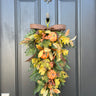 Woodland Pumpkin Harvest Swag Wreath - TwoInspireYou
