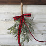 Buffalo Check Mistletoe Hanging Bundle – Rustic Farmhouse Christmas Décor | - TwoInspireYou