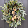 Christmas Bells Winter Oval Wreath - TwoInspireYou