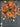 Red Pumpkin and Autumn Floral Wreath