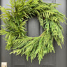 Norfolk Pine Wreath for Front Door - TwoInspireYou