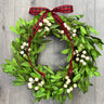 Mistletoe Mini Wreath for Christmas - TwoInspireYou