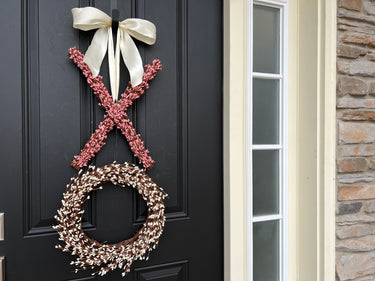 Best Friend Valentine's Day XO Wreath - TwoInspireYou