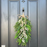 Norfolk Pine Cascade Door Swag for Christmas - TwoInspireYou