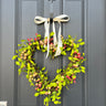 Valentine's Day Crabapple Heart Wreath - TwoInspireYou