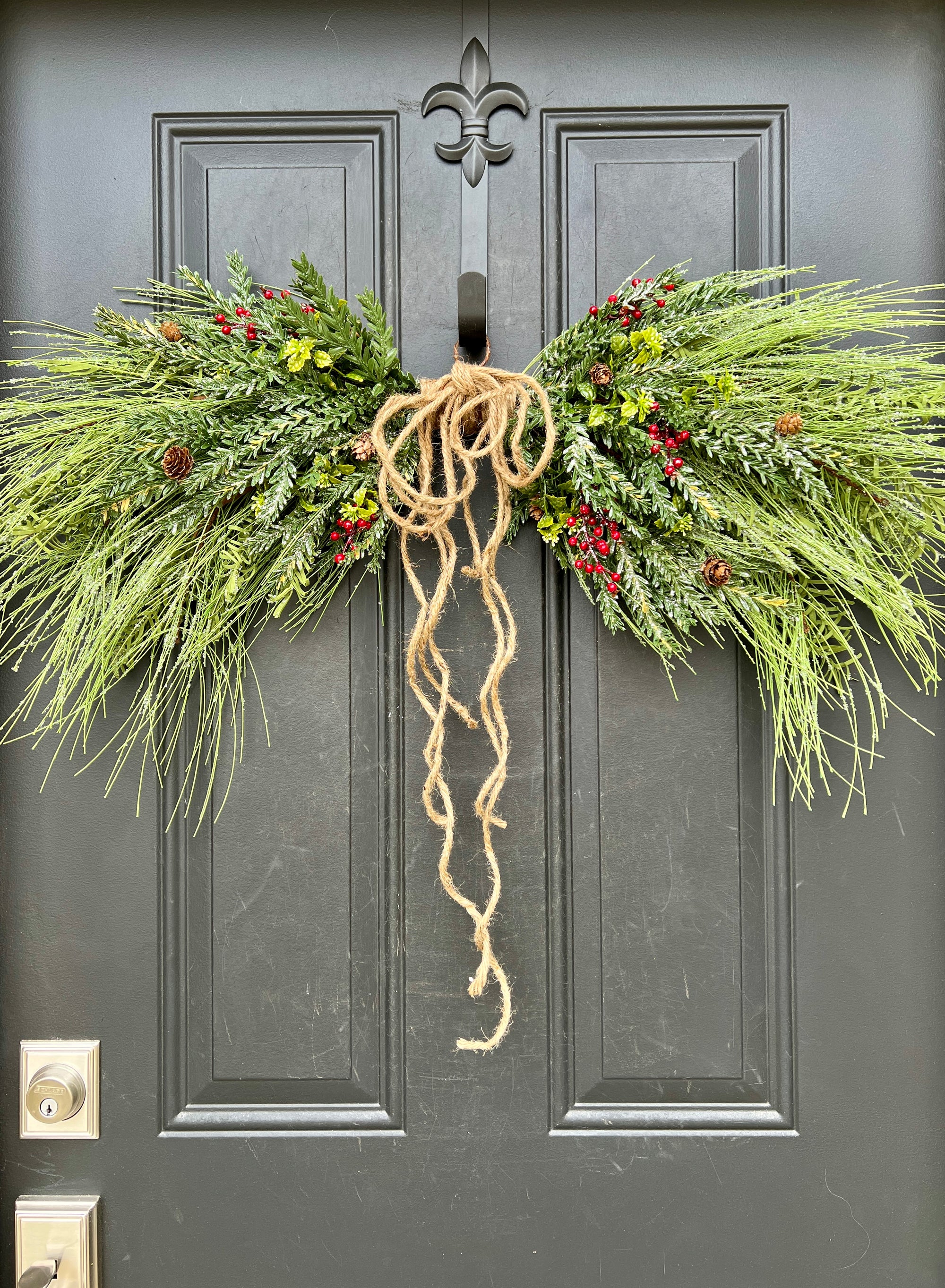 NEW Christmas Swag Door Decoration