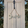 Snow Metal Sign for Christmas Decor - TwoInspireYou