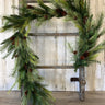 Mixed Georgia Pine Garland with Pinecones - TwoInspireYou