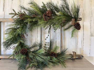 Deluxe Woodland Pine Garland - TwoInspireYou