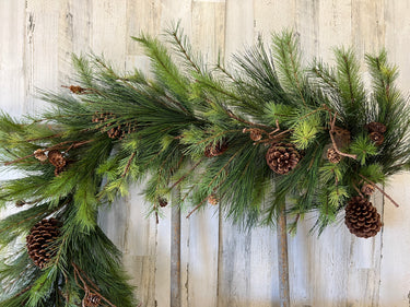 Deluxe Mountain Pine Garland - TwoInspireYou