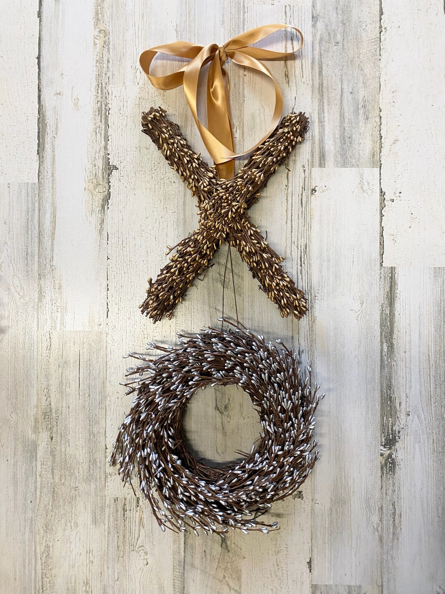 Jeweled XO Wreath